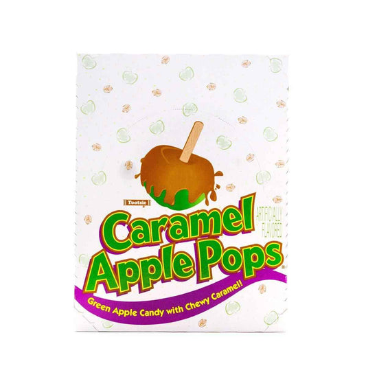 Tootsie Roll Apple Caramel Suckers – Thoughtful Stocking Stuffer and Holiday Candy Gift, Individually Wrapped 48 Pack