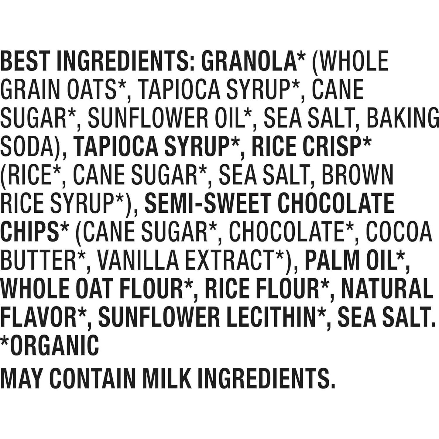 Annie's Organic Chewy Granola Bars Chocolate Chip – Low Calorie Sweet Tooth Fix