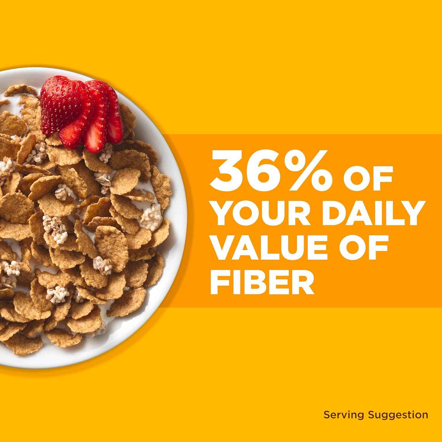 Fiber One Honey Clusters Cereal – Daily Digestive Wellness Staple, Morning Routine High-Fiber Bowl