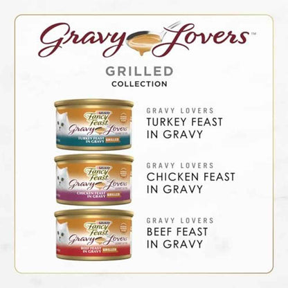 Purina Fancy Feast Gravy Lovers Canned Cat Food – Practical Housewarming Gift for New Multi-Cat Households