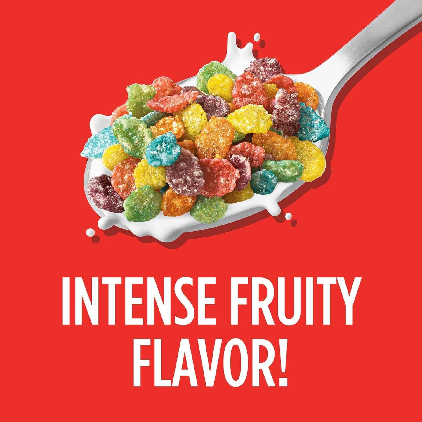 Post Fruity Pebbles Cereal – Gluten Free Kids Breakfast for Family Breakfast Table