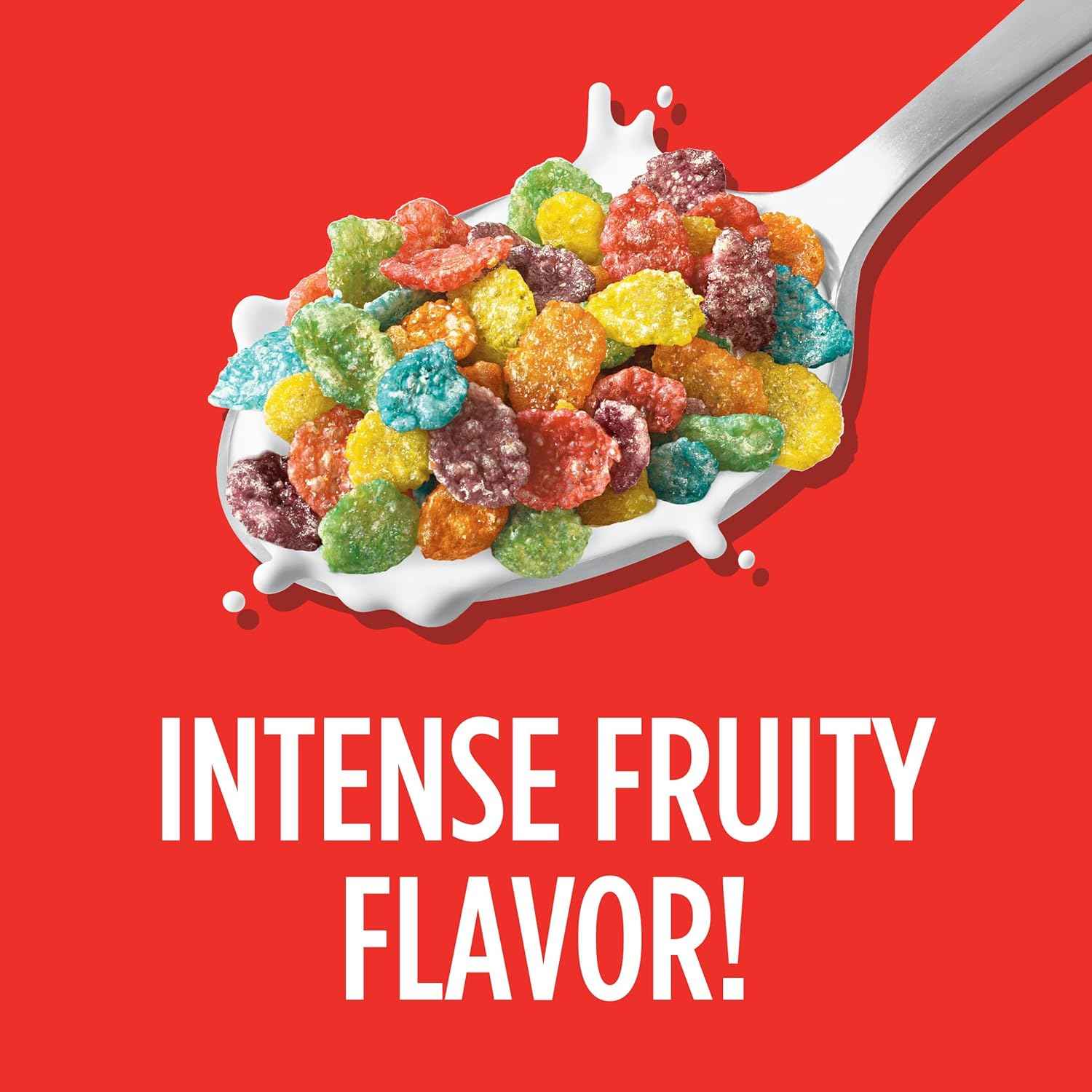 Post Fruity Pebbles Cereal – Gluten Free Kids Breakfast for Family Breakfast Table