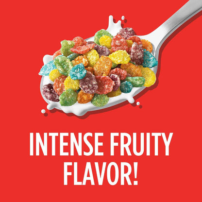 Post Fruity Pebbles Cereal – Gluten Free Kids Breakfast for Family Breakfast Table