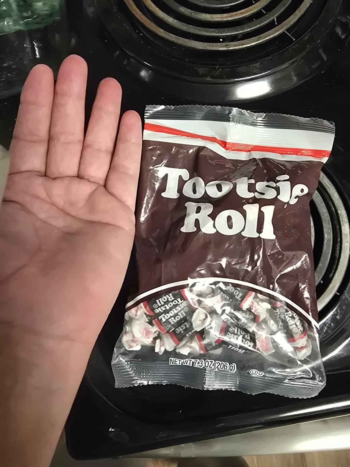Tootsie Roll Midgees 6.5 oz Bulk Bag - Melt-Resistant Individually Wrapped Candy for Tailgates, Carnivals, and Outdoor Wedding Receptions