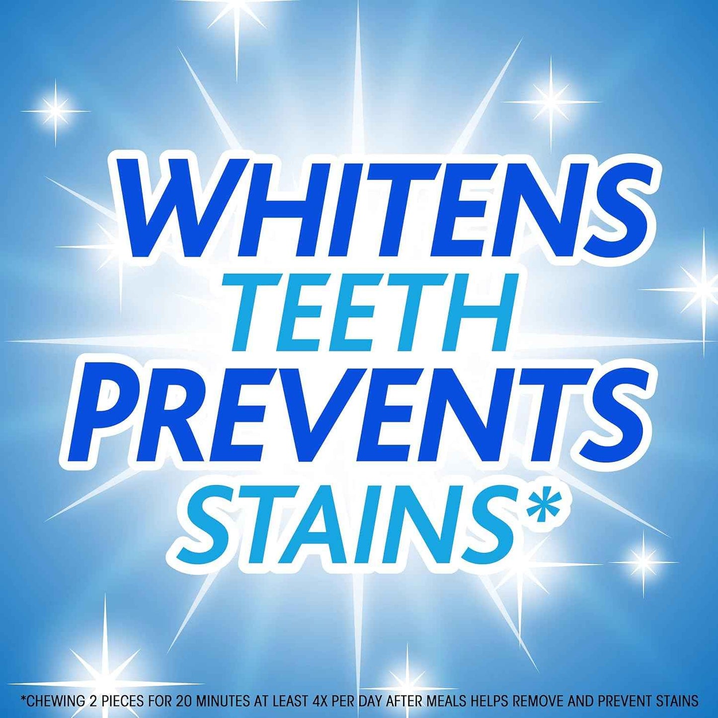 Trident White Sugar-Free Gum – Family-Stash Friendly Chewing Gum for Older Kids and Teens, 9 Packs of 16