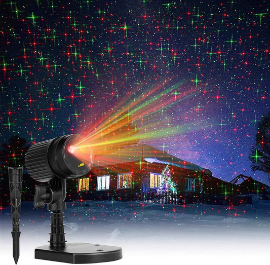 Indoor Star Laser Light – Bedroom Aesthetic Accent Lamp for Holiday Home Styling, Memory Function Timer