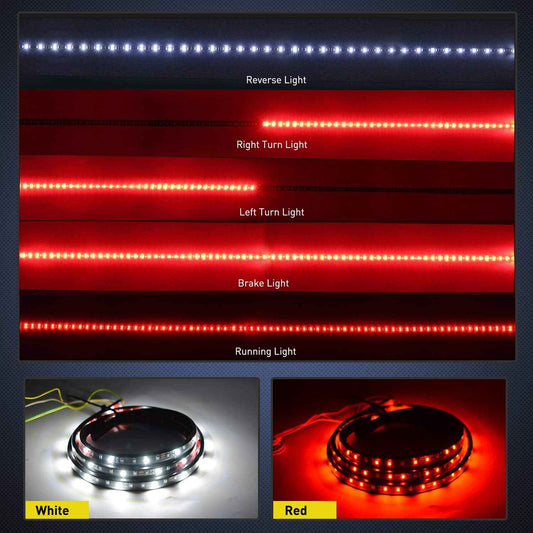Nilight 60-Inch Truck Bed Light Bar – LED Strip for Camping, Loading, and Off-Road Night Use