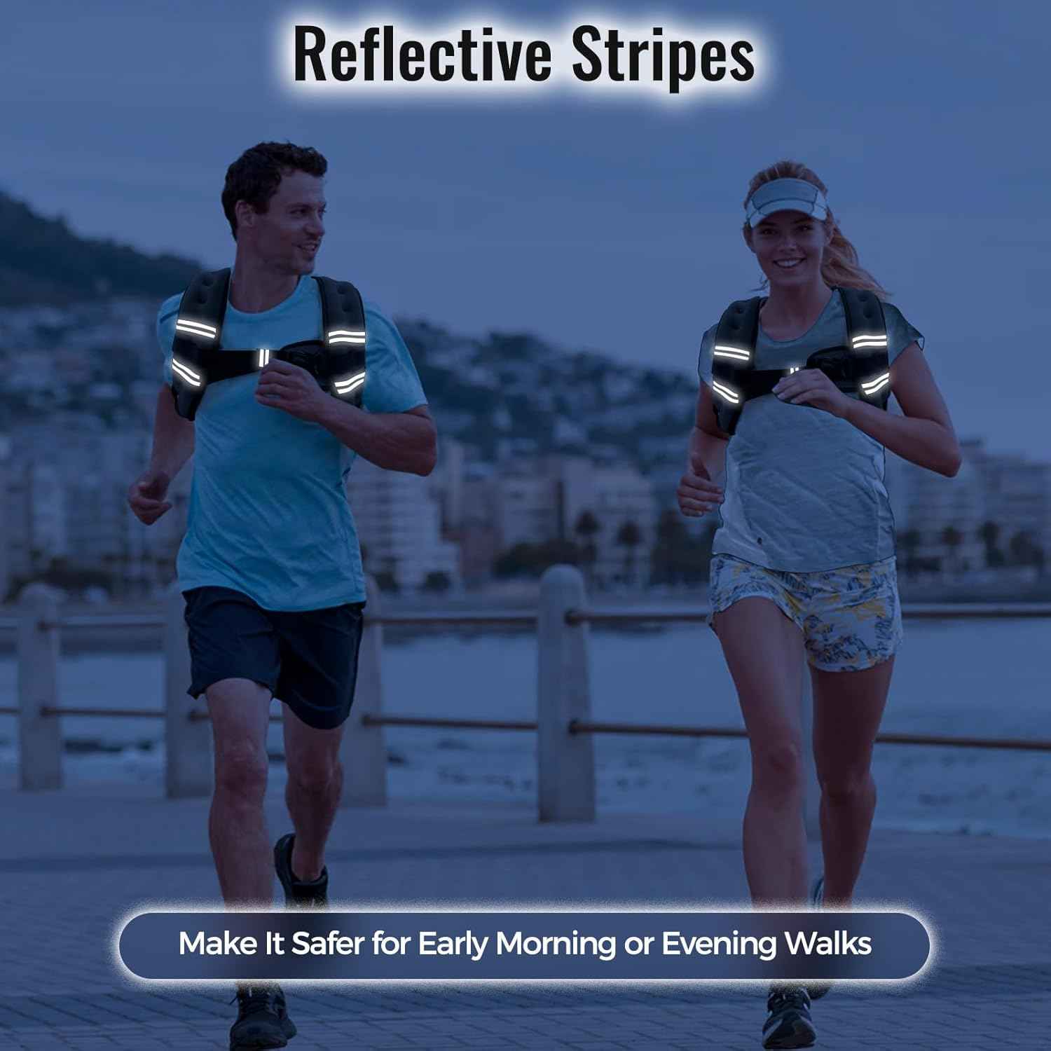 Weighted Vest – Mindful Strength Building for Home Wellness Routines, Comfortable Neoprene for Walking Therapy
