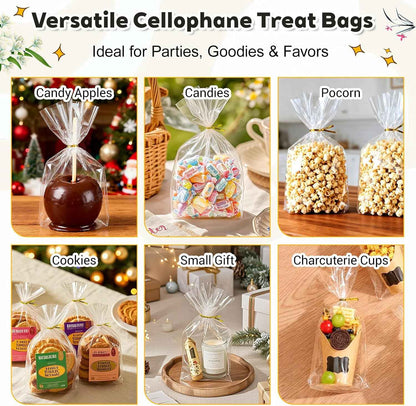 PigPotParty Premium Crystal-Clear Bags 6x9 – High-End Packaging for Handmade Soaps, Candles, and Luxury Gift Collections