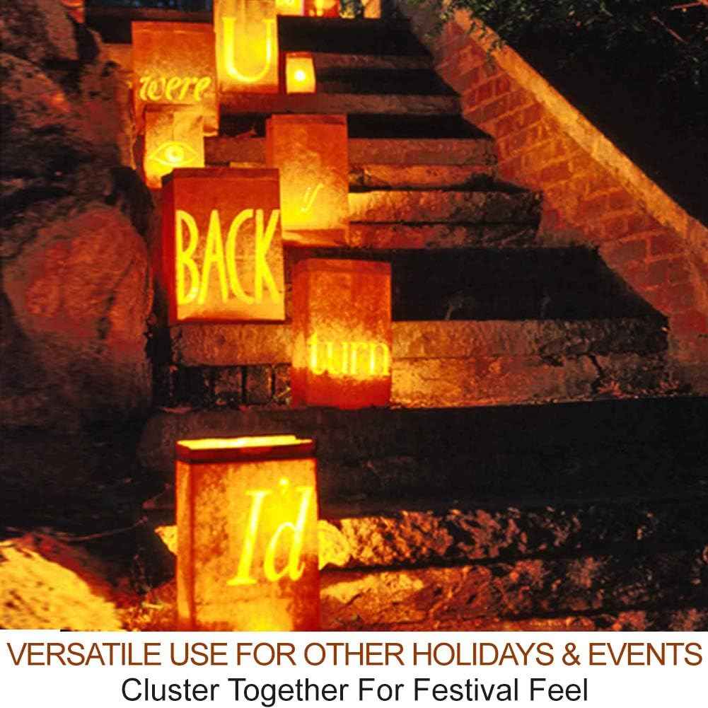 Halloween Pumpkin Lights Gift Set with Remote Timer - Unique Housewarming Present for Friends Who Love Seasonal Decor