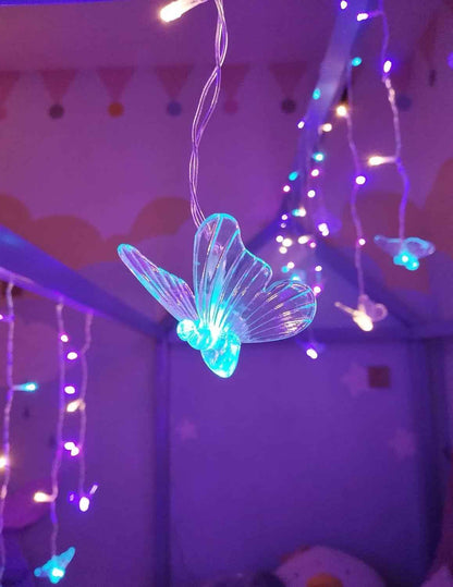 90 LED Butterfly String Lights with Remote – Thoughtful Gift for Tween Girls, New Moms, and Teens