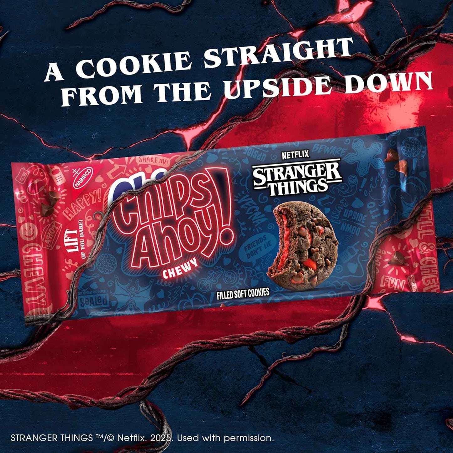 CHIPS AHOY! Family Size Reese's Cookies, Sweet Surprise Gift for Grandparents Hosting Grandchildren
