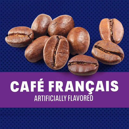 Maxwell House Instant French Vanilla Cafe Beverage Mix – Clutter-Free Pantry Coffee, One Canister No Machine Needed