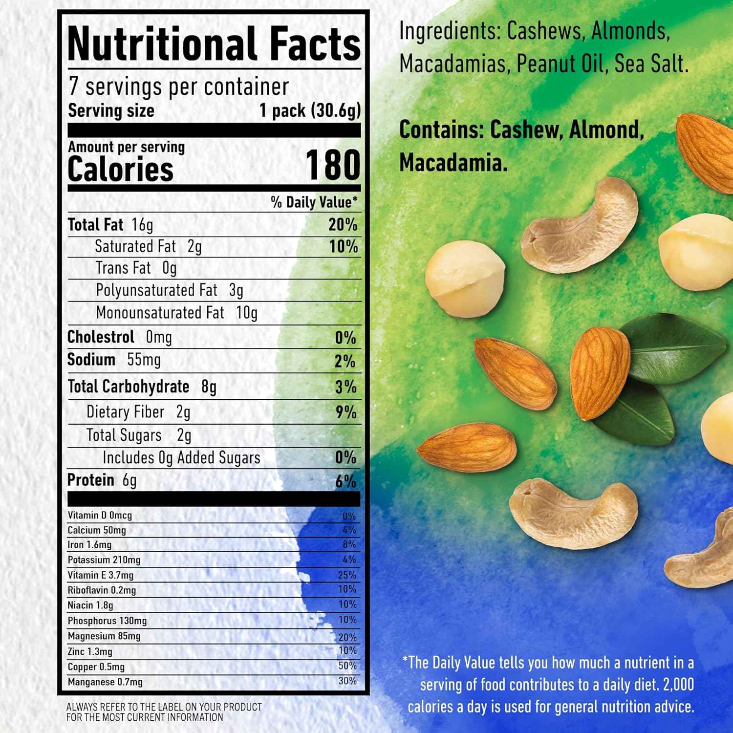 PLANTERS NUT-rition Wholesome Nut Mix, Tear-Open Lunchbox Nut Pouches for School Snacks and After-School Backpack Treats