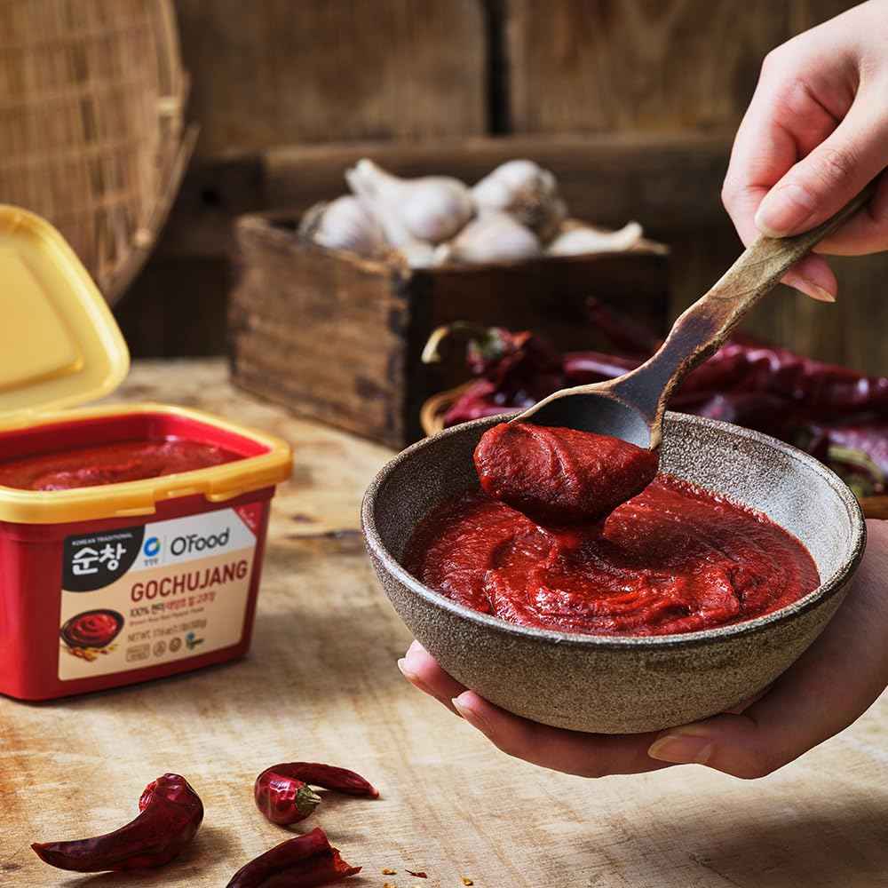 Chung Jung One O'Food Brown Rice Gochujang – Three-Ingredient Korean Chili Paste for the Uncluttered Pantry