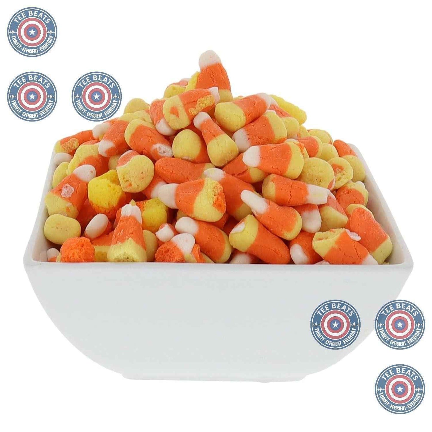 Arctic Farms Freeze Dried Candy Corn Heat Stable No Melt Treat for Patio Parties and Outdoor Halloween Gatherings
