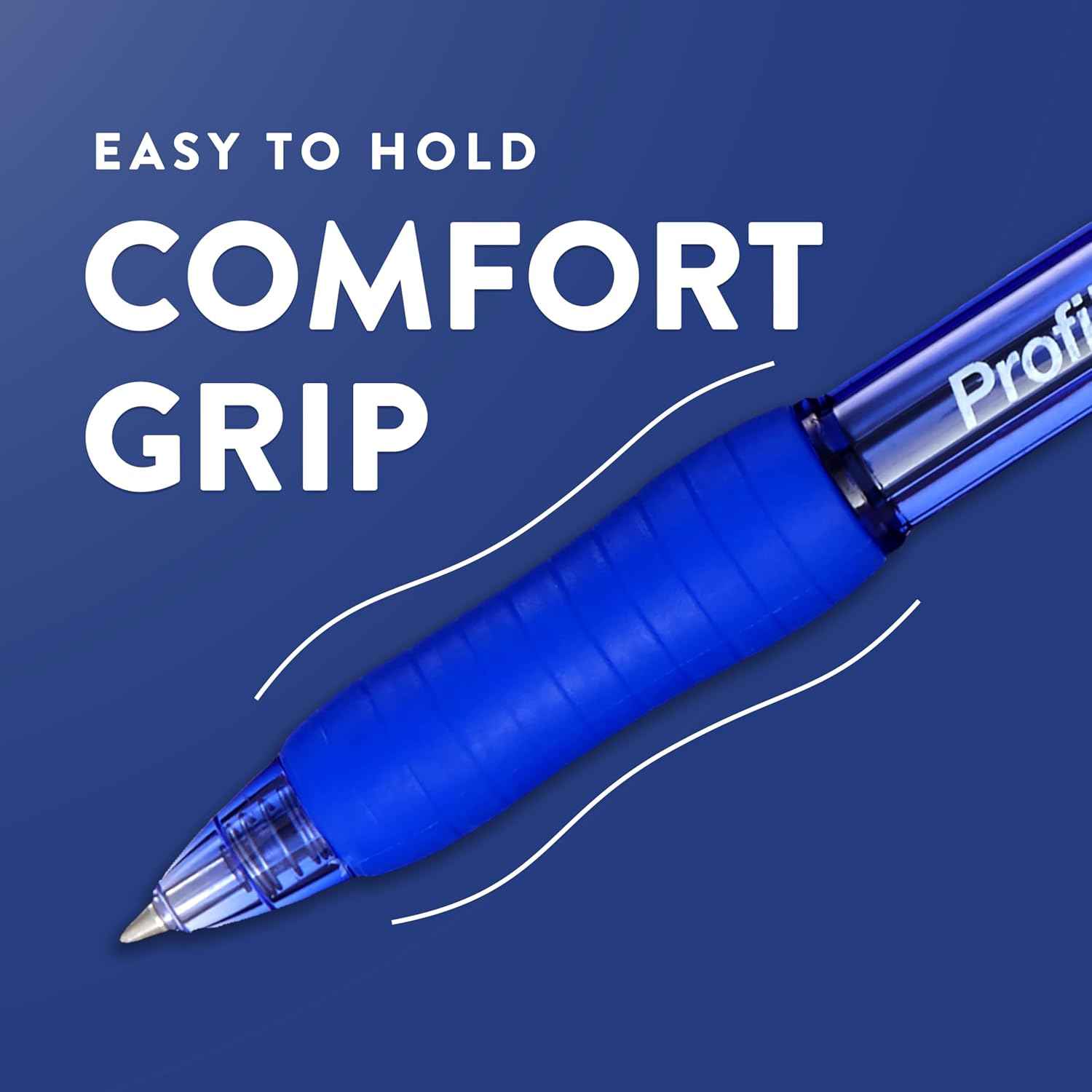 Paper Mate Profile Gel Pen 0.7mm Black 12 Pack – Practical Gift Set for Writers, Journalers, and Stationery Lovers