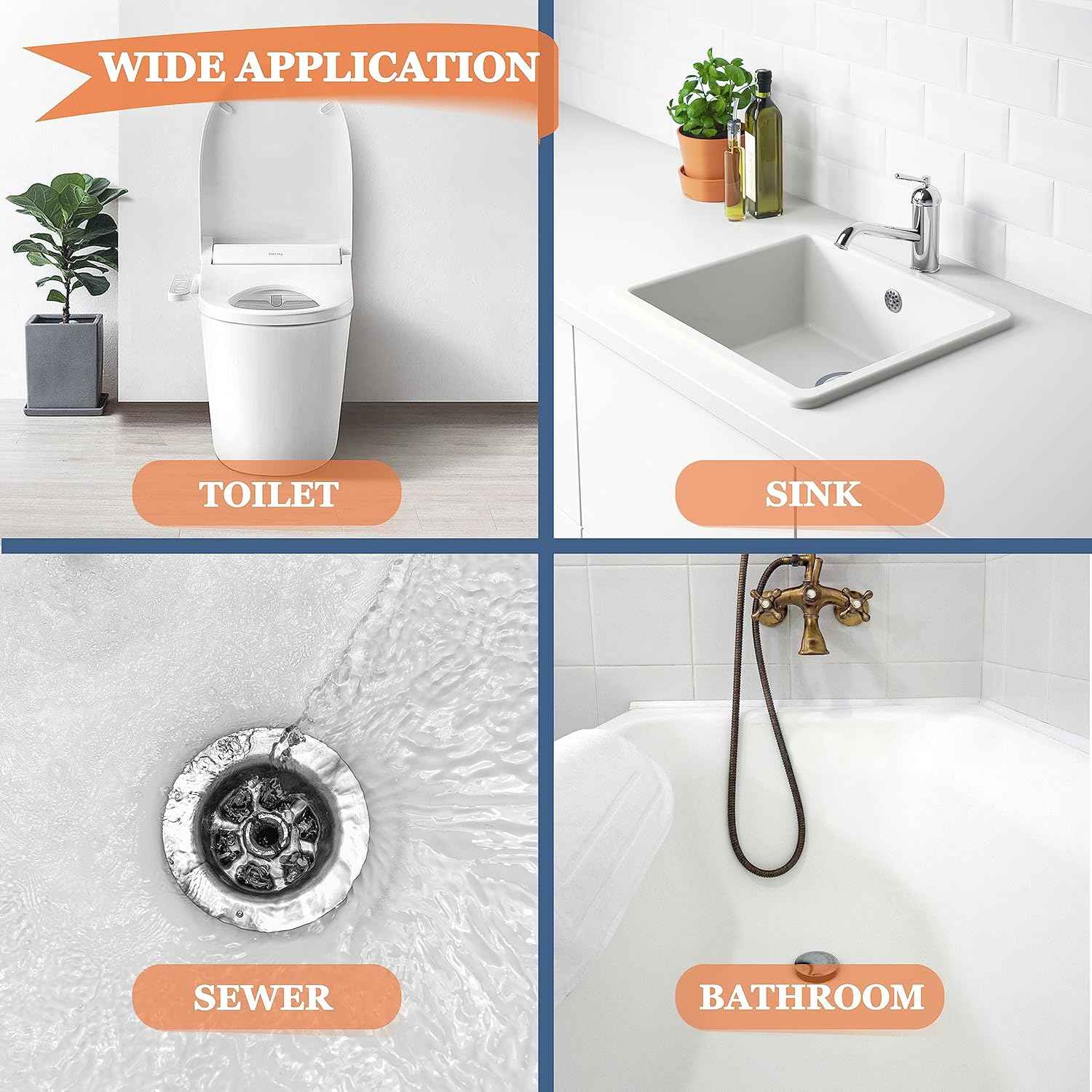 Drain Snake – 25 Inch Simple Drain Tool for Clutter Free Home Essentials