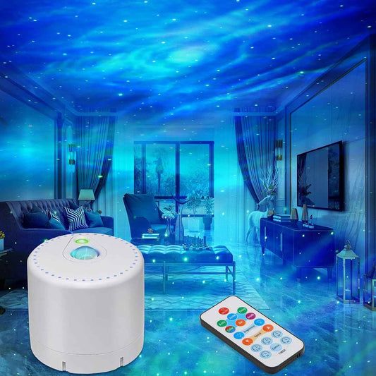 [Brand Name] Galaxy Star Projector – Living Room Decor Accent, Color-Changing Nebula Light with Wall Mount