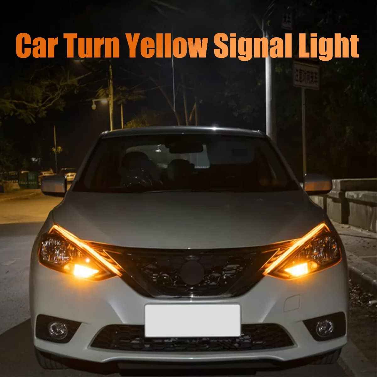 RGB Chasing LED Headlight Strips – Luxury Custom Lighting for Car Meet Showcases and Night Cruises