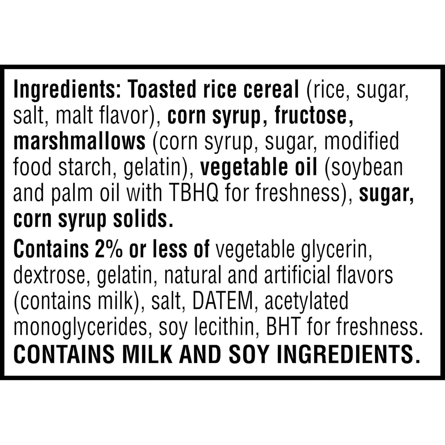 Rice Krispies Treats Homestyle Marshmallow Snack Bars Better-For-You Lunchbox Treats with No High Fructose Corn Syrup, 24 Count