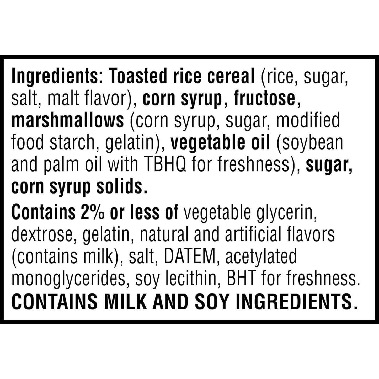 Rice Krispies Treats Homestyle Marshmallow Snack Bars Better-For-You Lunchbox Treats with No High Fructose Corn Syrup, 24 Count