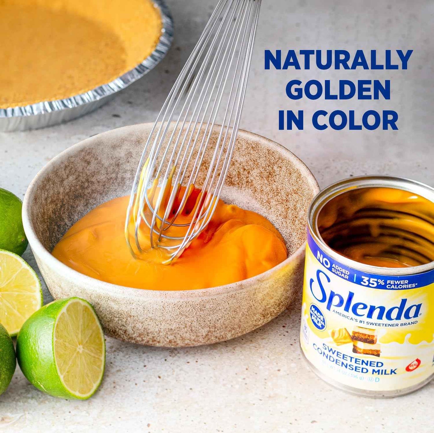 SPLENDA No Sugar Added Condensed Milk – Guilt-Free Coffee Sweetener for Weight Management Routines, 14 oz