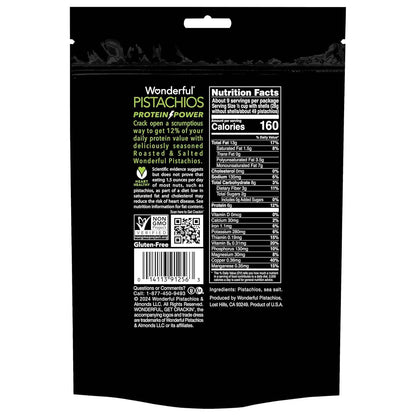 Wonderful Pistachios In-Shell Protein Snack – Self-Care Pantry Staple for Slow, Satisfying Snacking