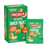 Emerald Nuts Roasted and Salted Cashews 7ct – Clean-Label Calorie-Conscious Snack for Gym Bag and Desk Drawer Wellness Routine