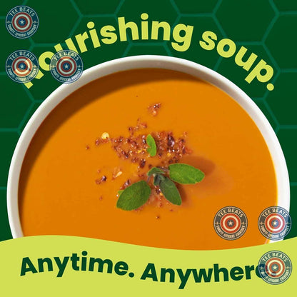 Pacific Foods Organic Roasted Red Pepper and Tomato Soup – Family-Size Vegetarian Soup for Kid-Friendly Lunchbox Sides