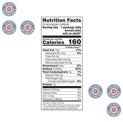 DAVID Sunflower Seeds Original – Game-Day Host Gift and Snack Box Staple, Pack of 24 Single-Serve 1.75oz Bags