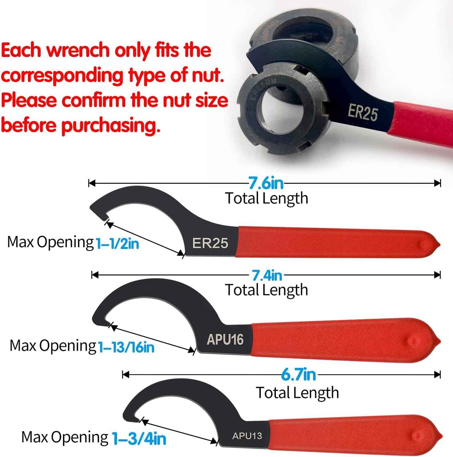 [Brand] Coilover Spanner Wrench Set – Portable Suspension Tool Kit for Trackside and Trail Repairs