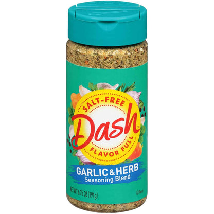 Mrs. Dash Salt-Free Garlic & Herb Blend, Backyard Grilling Seasoning for Steaks, Salmon, and Veggies