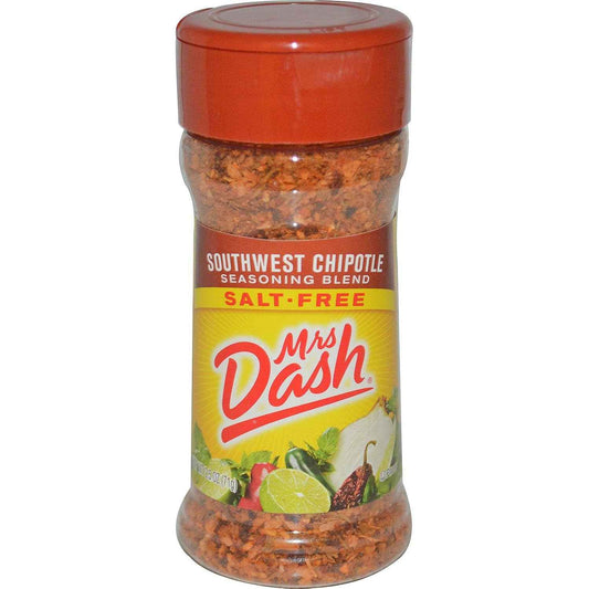 Dash Salt-Free Seasoning Blend, Southwest Chipotle – Clean-Label Pantry Staple for Intentional Salt-Free Cooking