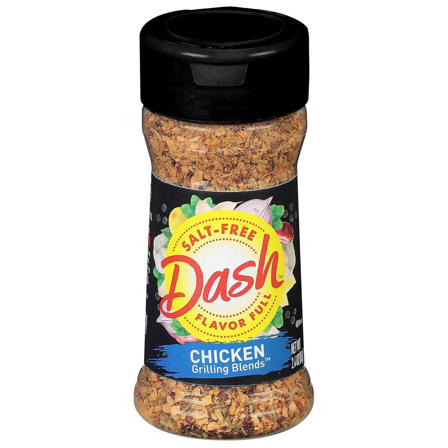 Mrs. Dash Salt-Free Chicken Seasoning for the Clutter-Free Pantry, One-Bottle Blend Replacing Multiple Spice Jars