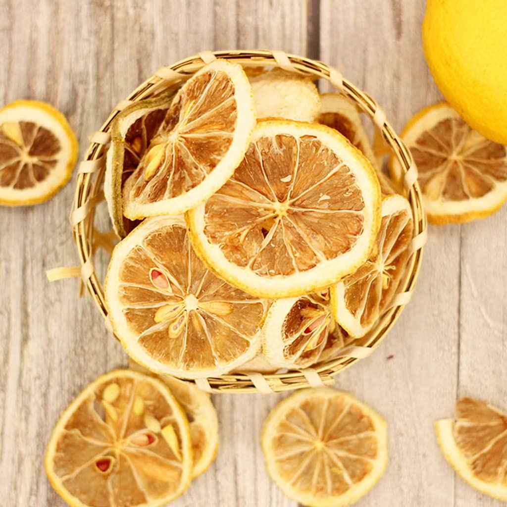 Mkostlich Dried Lemon Slices Bulk Gift Pack, Thoughtful Hostess Present for Women Who Love Cocktails and Tea