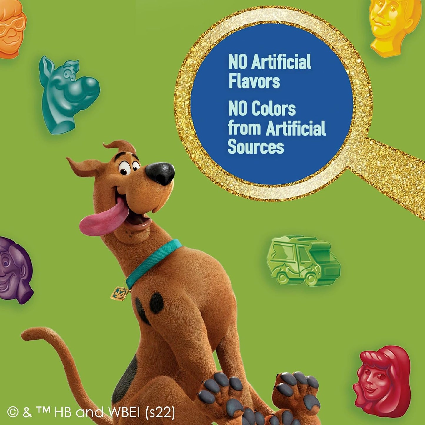 Scooby-Doo Fruit Flavored Snacks Gluten Free 22 Ct Bulk Snack Pack for Kids Lunches After School and Sports