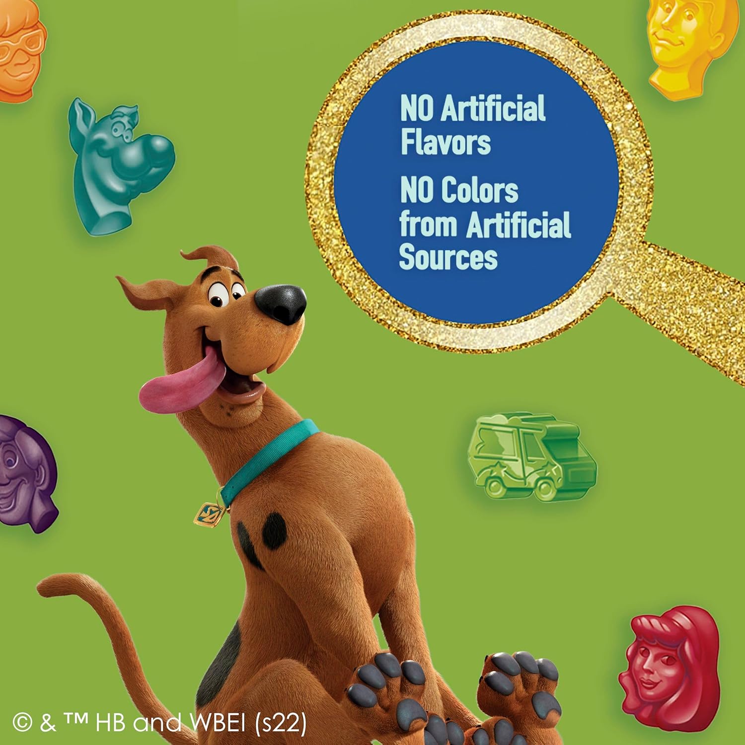 Scooby-Doo Fruit Flavored Snacks Gluten Free 22 Ct Bulk Snack Pack for Kids Lunches After School and Sports