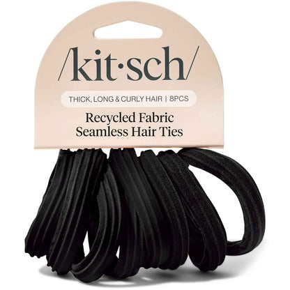 Kitsch Seamless Hair Ties - Parent-Approved Hair Accessories for Active Kids' School and Sports Hairstyles