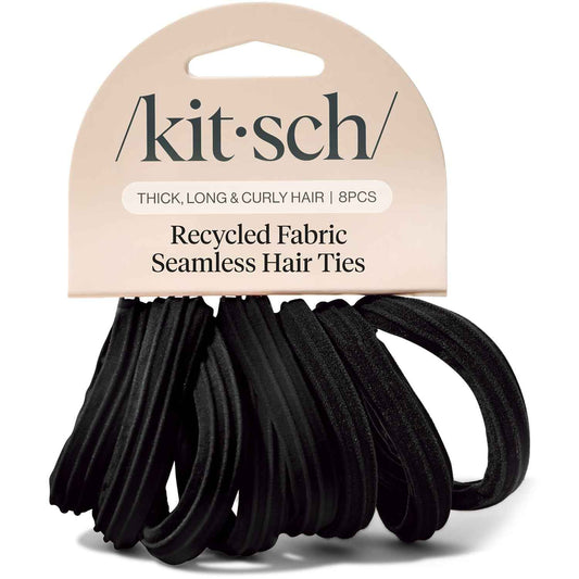 Kitsch Seamless Hair Ties - Parent-Approved Hair Accessories for Active Kids' School and Sports Hairstyles