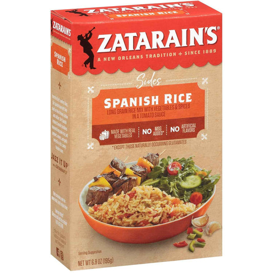 Zatarain's Spanish Rice Box — 20-Minute Pantry Staple for Back-to-Back School Night Meals