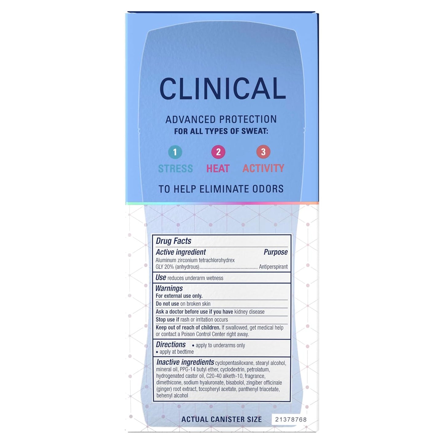 Secret Clinical Strength 100HR Deodorant – All-Day Office & Boardroom Sweat Protection