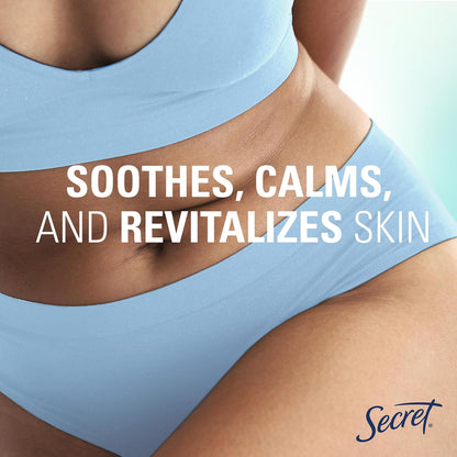 Secret Cooling Body Mist – Post-Workout Refresh Ritual for Active Women, 5.2 fl oz Invigorating Mint