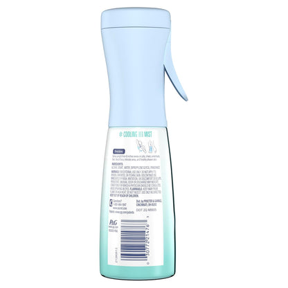 Secret Cooling Body Mist – Post-Workout Refresh Ritual for Active Women, 5.2 fl oz Invigorating Mint