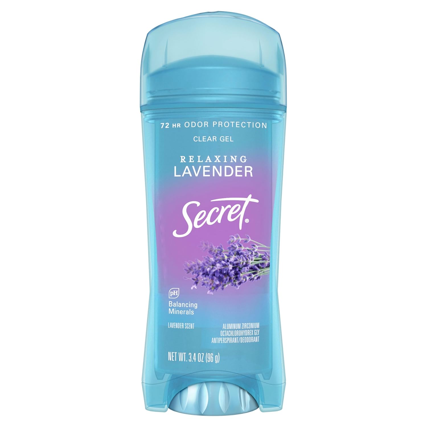 Secret Fresh Antiperspirant Deodorant for Women – Calming Lavender Scent for Evening Self-Care Rituals, 72hr Odor Protection