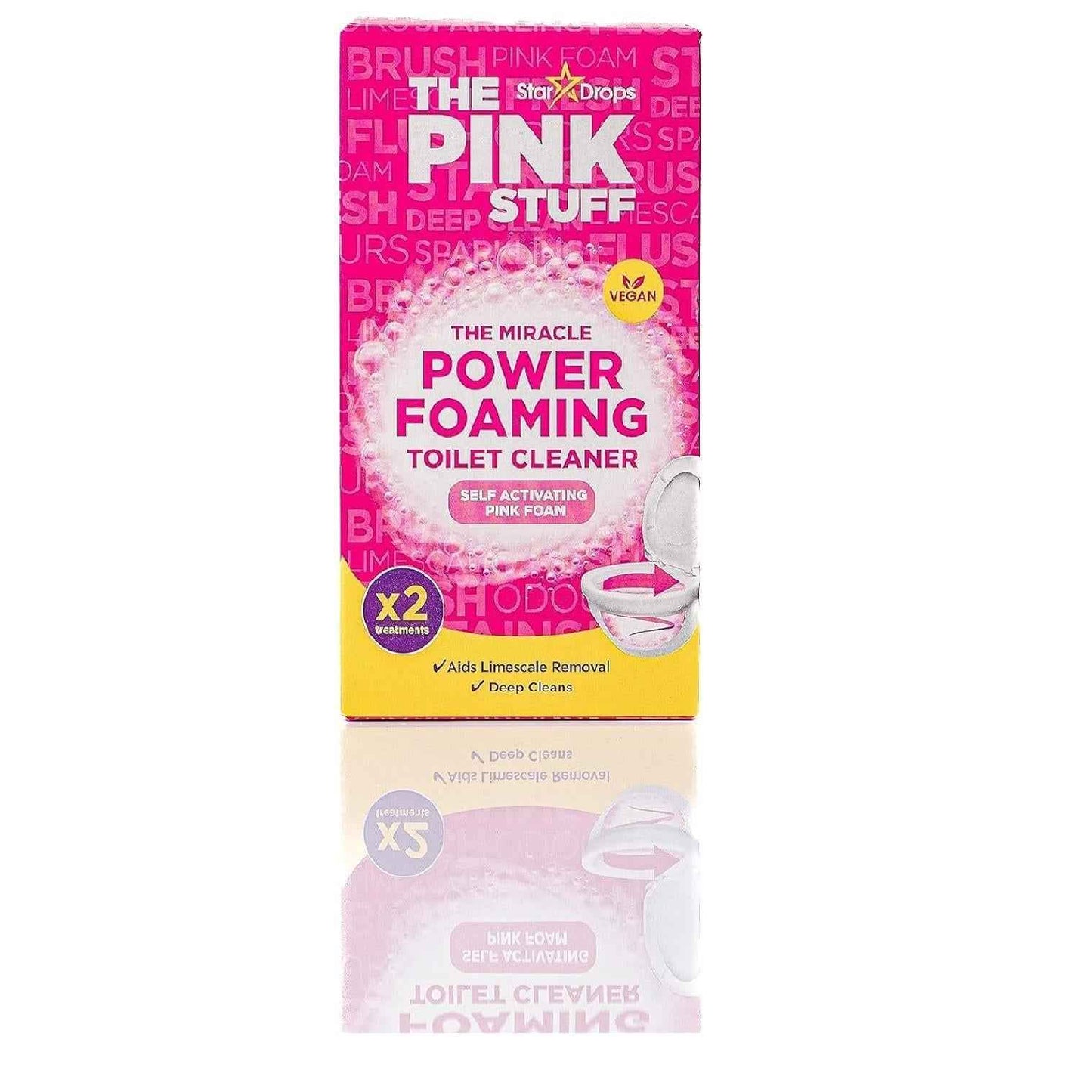The Pink Stuff Miracle Power Toilet Cleaner – Mindful Nightly Cleaning Ritual for a Fresh-Smelling Home
