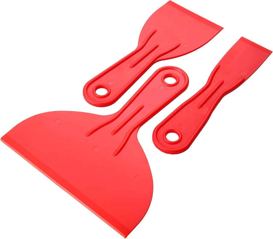 Plastic Putty Knife Set for Kids' Rooms and Play Areas – Safe, Bendable, and Easy for Family DIY