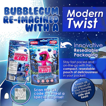 Bubblegum Kids Sugar Free Gum – Vegan and Gluten Free Gum for Mindful Snacking and Weight Management Routines