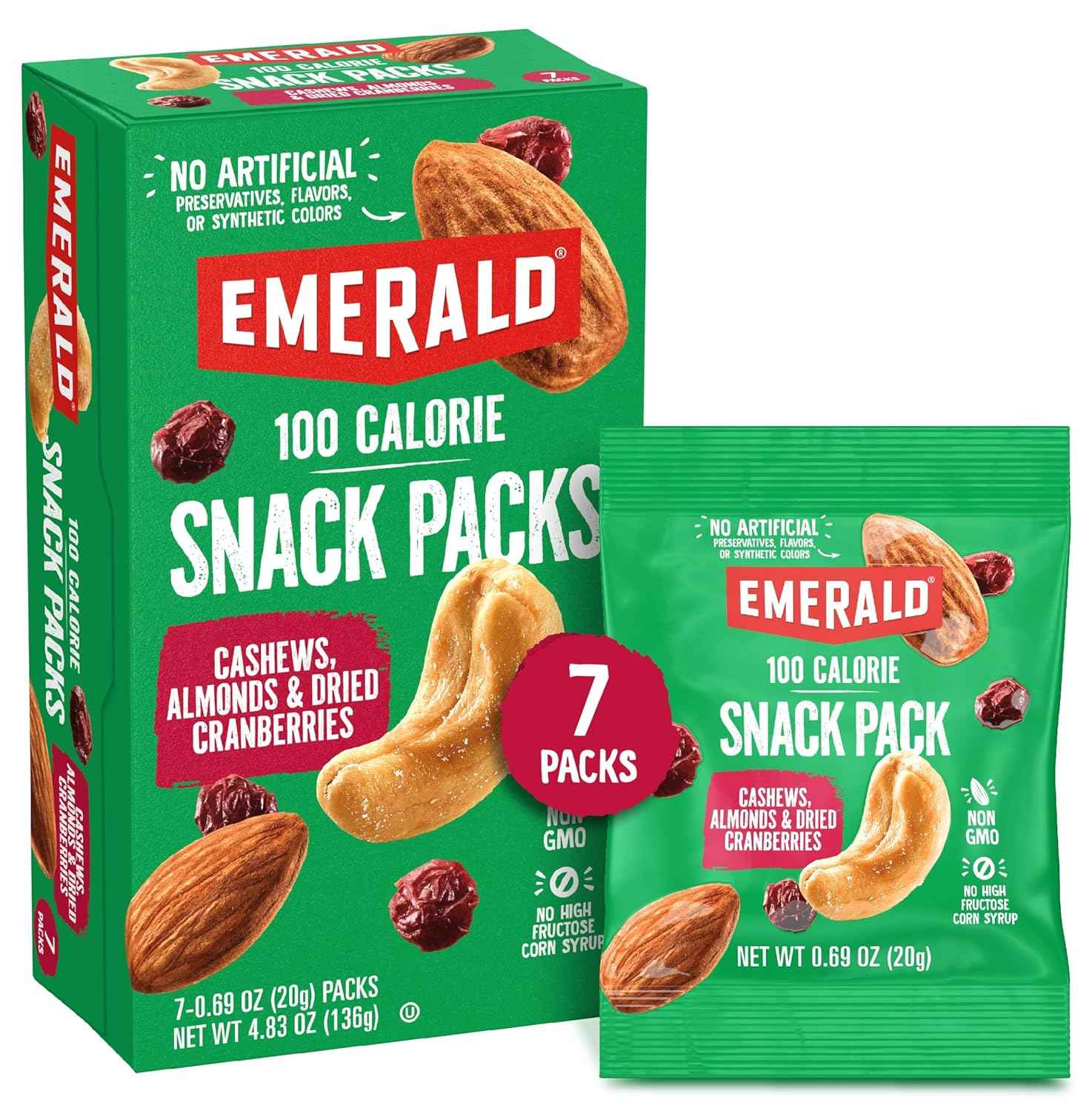 Emerald Nuts 100-Calorie Nut Variety Box – Thoughtful Hostess and Holiday Gift Basket