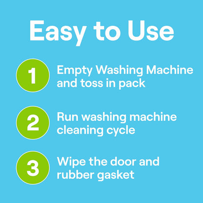 Seventh Generation Washing Machine Cleaner – Child Safe Laundry Room Care, Non Toxic Residue Free Drum Cleaning